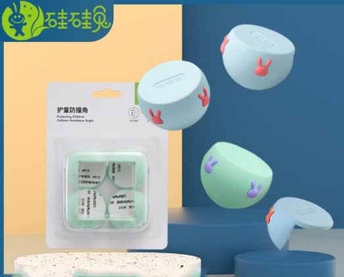 주문 아기 가구 충돌방지 모서리 보호기 논-톡식 실리콘 충돌방지 가방 online manufacture