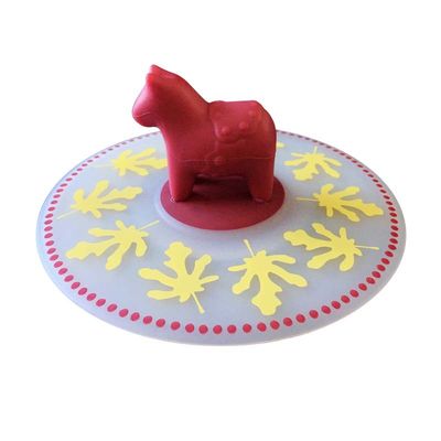 실리콘 컵 커버는 음료 커피 머그에 적합합니다 실리콘 밀폐 먼지 방지 누출 방지 및 단열 컵 커버