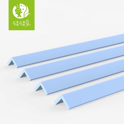 아이들의 실리콘 충돌방지는 아기 충돌방지 벽면 모서리 탁자 모서리 보호 스트립을 벗깁니다