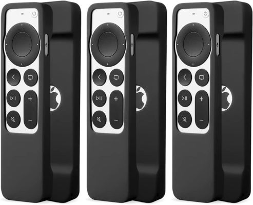 원격 제어용 실리콘 보호 수갑 먼지 방지 및 방울 방지 애플 TV 원격 제어 보호 수갑