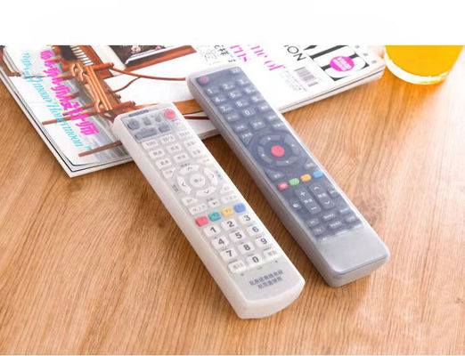 에어컨 홈 TV 원격 제어 커버 실리콘 보호 커버 원격 제어 저장 셸